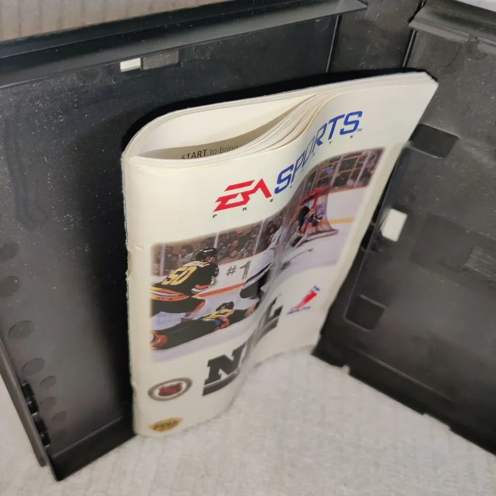 NHL '94 (Sega Genesis) Case and thick Manual for Sale, No GAME pre owned.